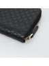 Gucci 100% Leather Solid Black Zip Around Black Leather Wallet One size - photo 8