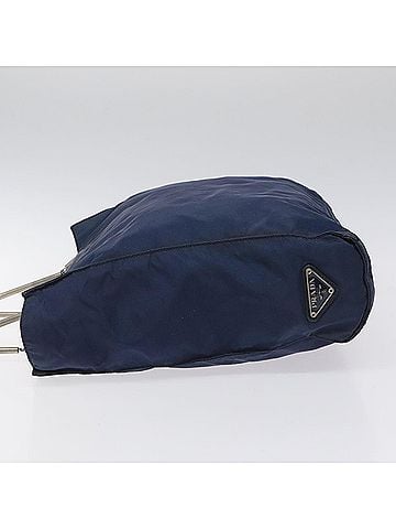 Prada Tessuto Navy Synthetic Tote Bag (view 2)