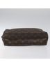 Louis Vuitton 100% Canvas Solid Brown Trousse Toilette 28 Brown Canvas Clutch Bag One size - photo 11