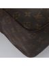 Louis Vuitton 100% Canvas Solid Brown Looping Brown Canvas Shoulder Bag One size - photo 6