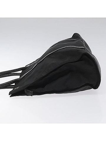 Prada Tessuto Black Synthetic Tote Bag (view 2)