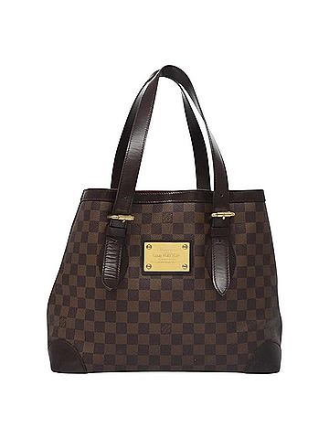 Louis Vuitton Hampstead Brown Canvas Tote Bag (view 1)