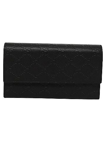 Gucci ssima Black Leather Wallet (view 1)
