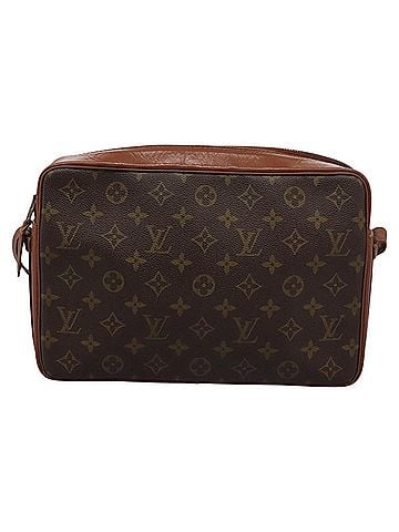 Louis Vuitton Camera Brown Canvas Shoulder Bag (view 1)