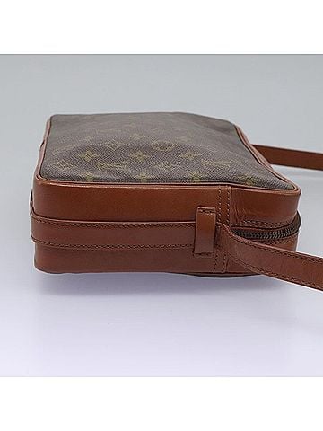 Louis Vuitton Camera Brown Canvas Shoulder Bag (view 2)