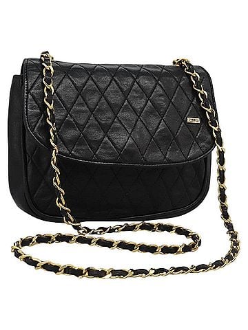 Bally Black Leather Shoulder Bag (view 1)