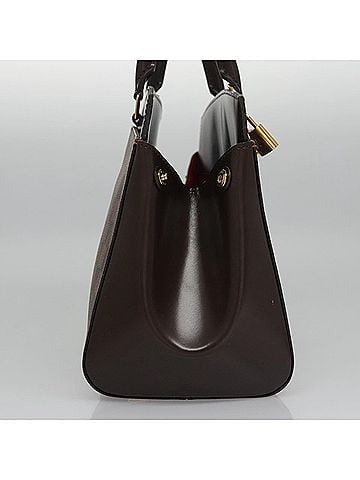 Louis Vuitton Rivoli Brown Canvas Handbag (view 2)