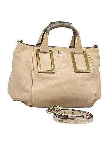 Chloé Ethel Beige Leather Handbag (view 1)
