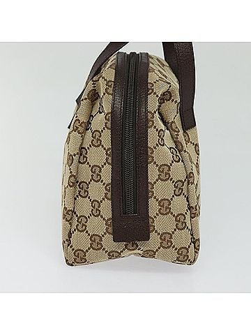 Gucci Gg Canvas Beige Canvas Handbag (view 2)