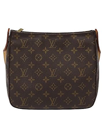 Louis Vuitton Looping Mm Black Canvas Shoulder Bag (view 1)