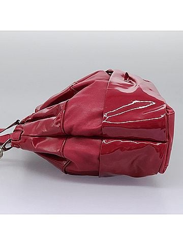 Salvatore Ferragamo Vara Pink Patent Leather Handbag (view 2)