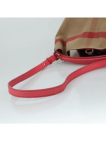 Burberry Ashby Beige Canvas Tote Bag (view 2)