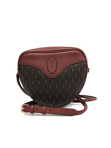 Saint Laurent Brown Leather Shoulder Bag (view 1)