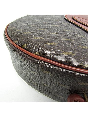 Saint Laurent Brown Leather Shoulder Bag (view 2)