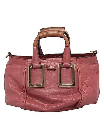 Chloé Ethel Pink Leather Handbag (view 1)