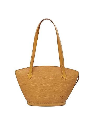 Louis Vuitton Saint Jacques Yellow Leather Shoulder Bag (view 1)