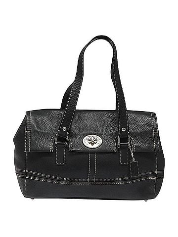 Coach Black Leather Handbag (view 1)