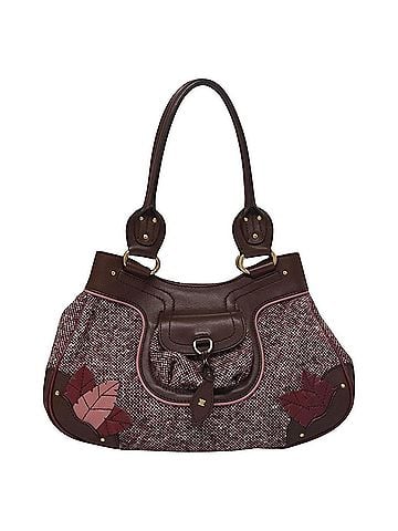 Céline Brown Wool Tote Bag (view 1)