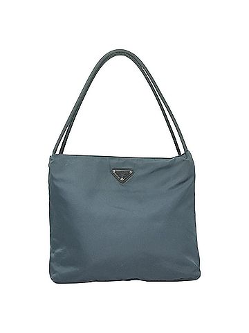 Prada Tessuto Blue Synthetic Tote Bag (view 1)