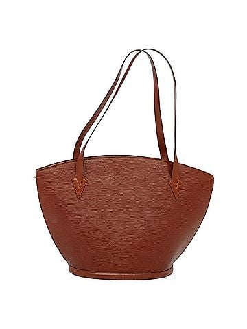 Louis Vuitton Saint Jacques Brown Leather Shoulder Bag (view 1)
