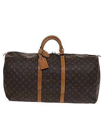 Louis Vuitton Keepall 60 Brown Canvas Travel Bag (view 1)