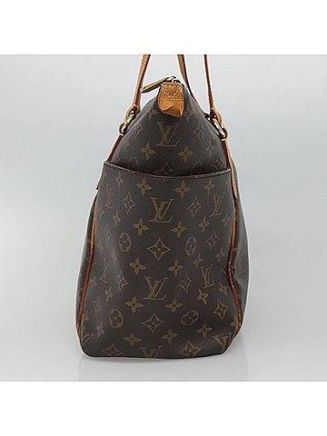 Louis Vuitton Totally Black Canvas Tote Bag (view 2)