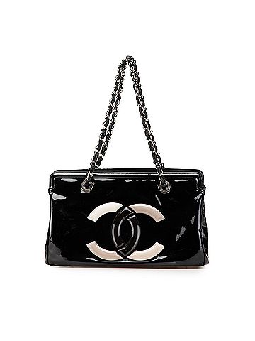Chanel Small Patent Lipstick Tote (view 1)
