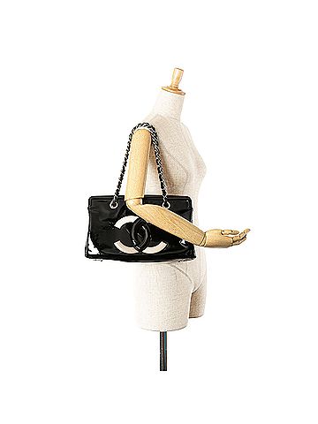 Chanel Small Patent Lipstick Tote (view 2)