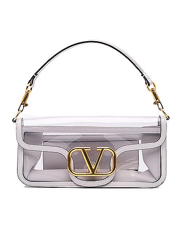 Valentino PVC VLogo Loco Satchel (view 1)