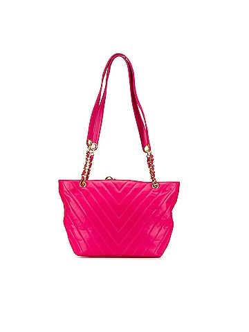 Chanel Chevron Lambskin Tote (view 1)