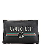 Gucci Leather Clutch