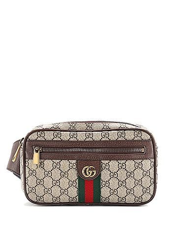 Gucci Ophidia Belt Bag GG Coated Canvas Medium (view 1)