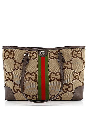 Gucci Ophidia Shopping Tote Jumbo GG Canvas Medium (view 1)