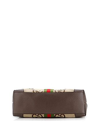 Gucci Ophidia Shopping Tote Jumbo GG Canvas Medium (view 2)