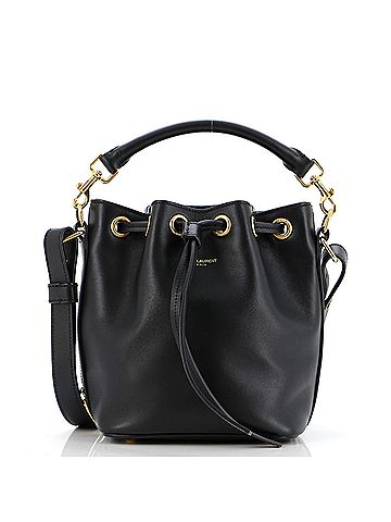 Saint Laurent Emmanuelle Bucket Bag Leather Small (view 1)