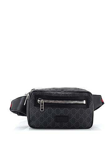 Gucci Soft Zip Belt Bag GG Coated Canvas Small (view 1)