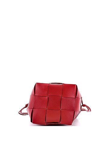 Bottega Veneta Cassette Bucket Bag Maxi Intrecciato Leather Small (view 2)