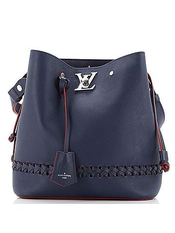 Louis Vuitton Lockme Bucket Bag Braided Leather (view 1)