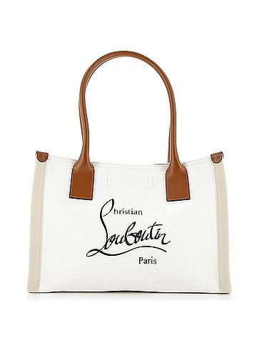 Christian Louboutin Nastroloubi Tote Printed Canvas Medium (view 1)