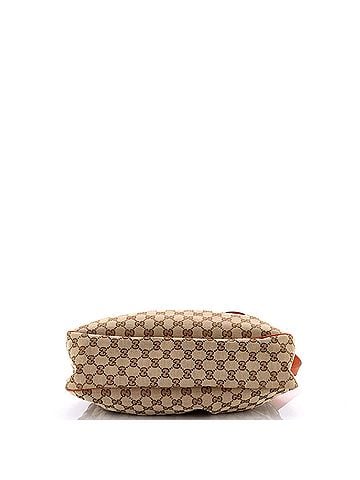 Gucci Sukey Messenger Bag GG Canvas with Leather Medium (view 2)