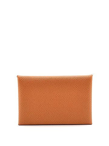 Hermès Calvi Duo Card Holder Epsom (view 1)