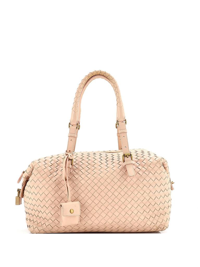 Bottega Veneta 100% Leather Tan Montaigne Handle Bag Intrecciato Nappa Medium One size - photo 1