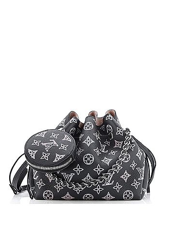 Louis Vuitton Bella Bucket Bag Flight Mode Mahina Leather (view 1)