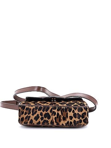 Versace La Medusa Chain Handle Bag Printed Pony Hair Mini (view 2)