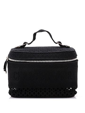 Christian Dior DiorTravel Vanity Case Embroidered Canvas with Mesh (view 1)