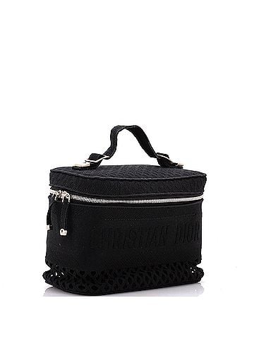 Christian Dior DiorTravel Vanity Case Embroidered Canvas with Mesh (view 2)