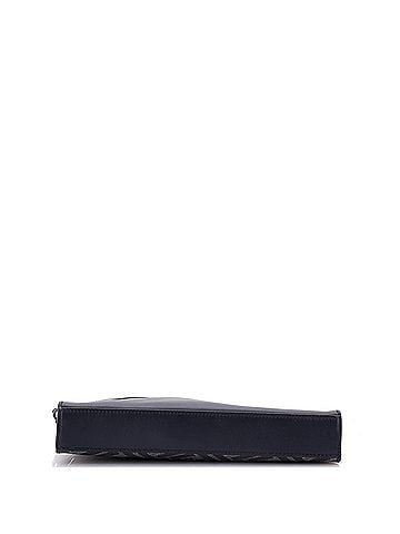 Fendi Zip Flat Wristlet Pouch Zucca Coated Canvas and Leather Medium (view 2)