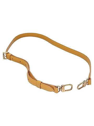 Louis Vuitton Shoulder Strap Yellow Leather Bag Jewelry (view 1)