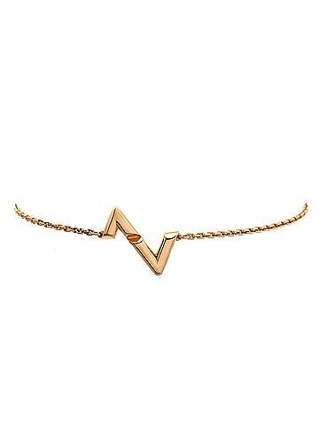 Louis Vuitton LV Volt Upside Down Chain Bracelet 18K Rose Gold (view 1)