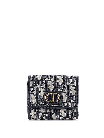 Christian Dior 30 Montaigne Lotus Wallet Oblique Canvas Compact (view 1)